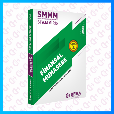 SMMM Staja Giriş Sınavına Hazırlık Finansal Muhasebe Konu Anlatımlı Kitap