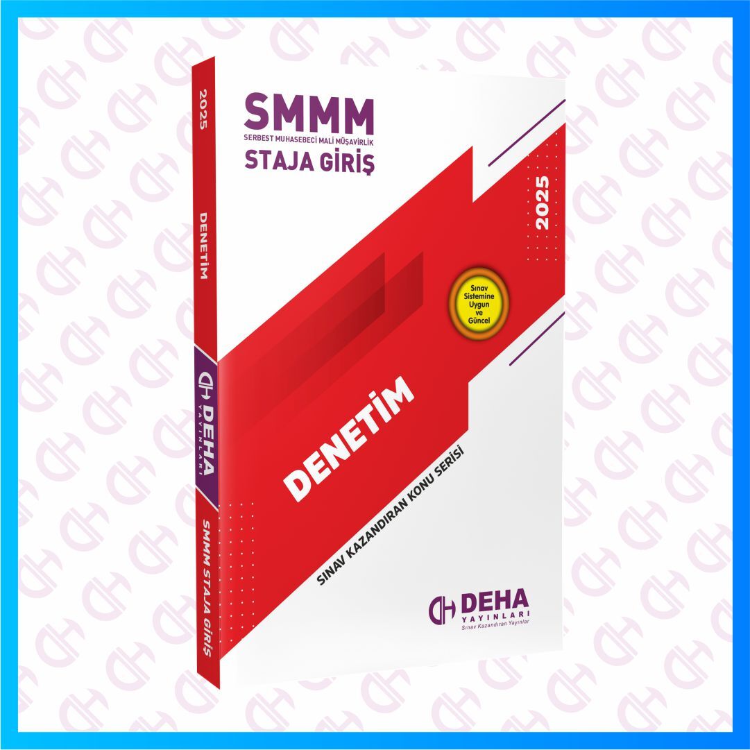SMMM Staja Giriş Sınavına Hazırlık Denetim Konu Anlatımlı Kitap