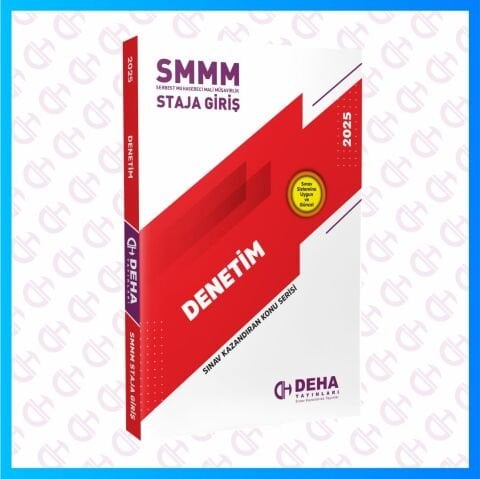 SMMM Staja Giriş Sınavına Hazırlık Denetim Konu Anlatımlı Kitap