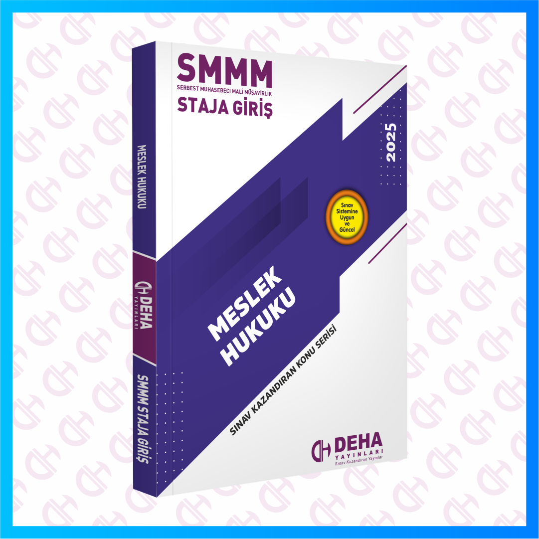 SMMM Staja Giriş Sınavına Hazırlık Meslek Hukuku Konu Anlatımlı Kitap