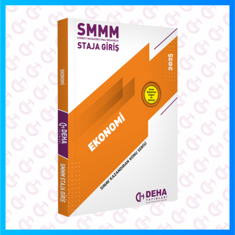 SMMM Staja Giriş Sınavına Hazırlık Ekonomi Konu Anlatımlı Kitap