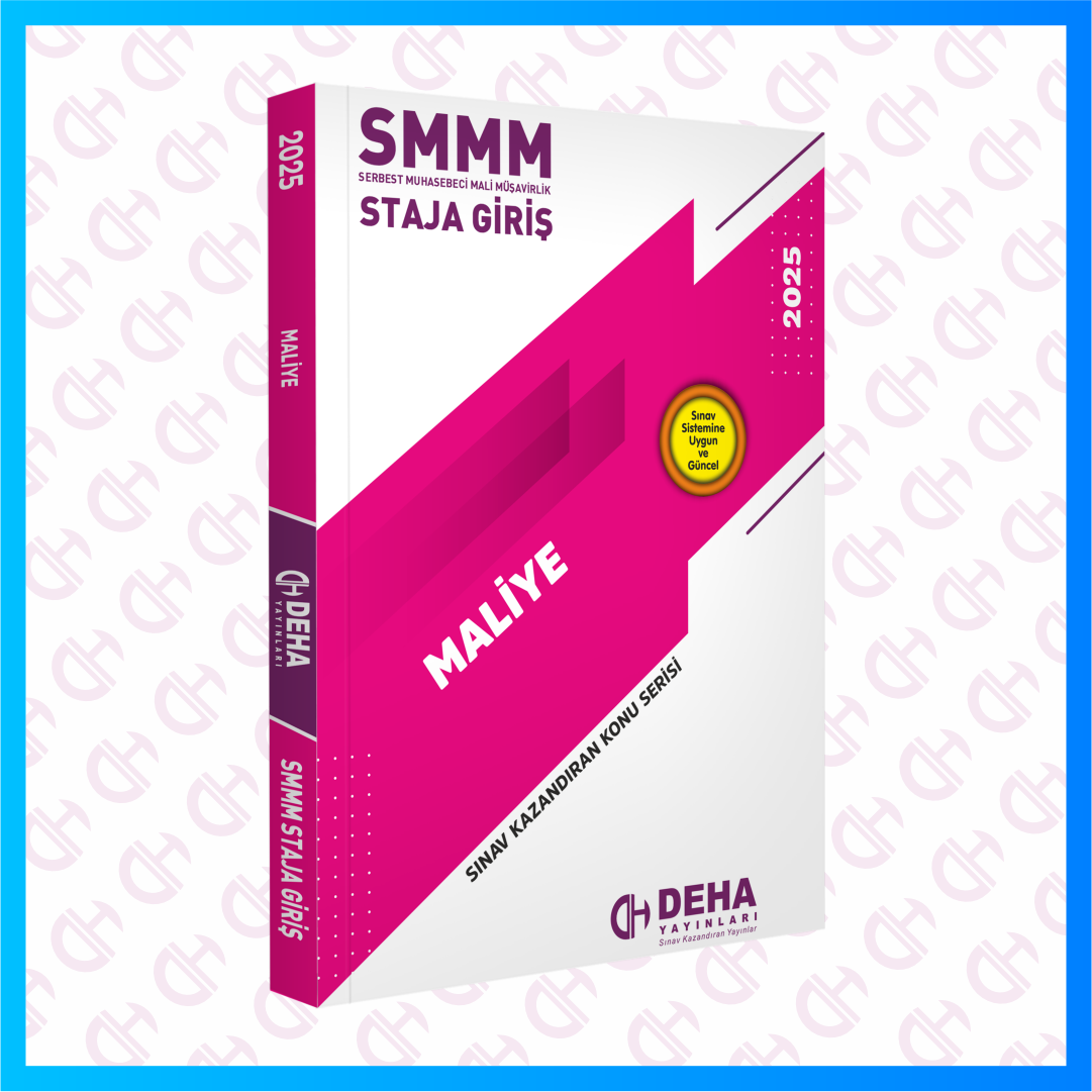 SMMM Staja Giriş Sınavına Hazırlık Maliye Konu Anlatımlı Kitap