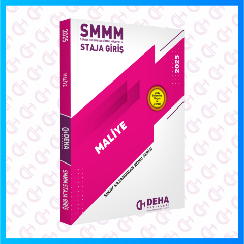 SMMM Staja Giriş Sınavına Hazırlık Maliye Konu Anlatımlı Kitap