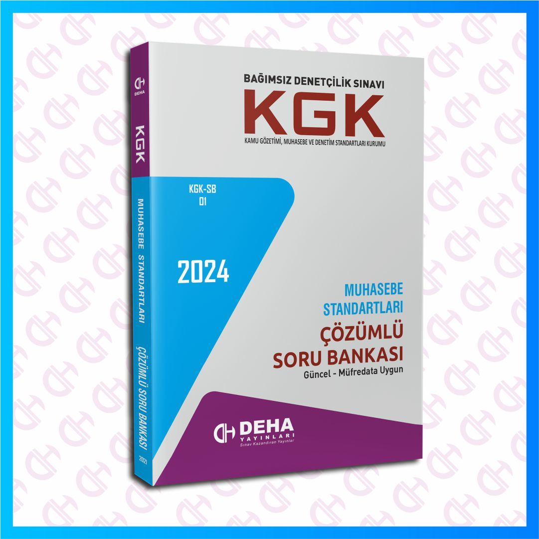 KGK Bağımsız Denetçi Sınavlarına Hazırlık Muhasebe Standartları Çözümlü Soru Bankası Kitabı