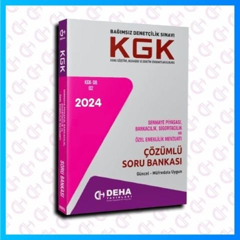 KGK Bağımsız Denetçi Sınavlarına Hazırlık SPK Çözümlü Soru Bankası Kitabı