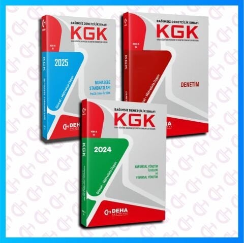 KGK Bağımsız Denetçi Sınavlarına Hazırlık Konu Anlatımlı Kitap Seti