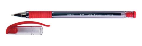 Faber Castel İğne Uçlu Roller Tükenmez Kalem Kırmızı