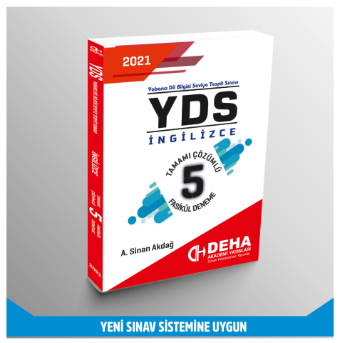 YDS Tamamı Çözümlü 5 Fasikül Deneme Kitabı