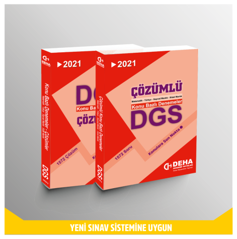 DGS KONU BAZLI DENEME KİTABI (Matematik-Türkçe-Sayısal & Sözel Mantık)