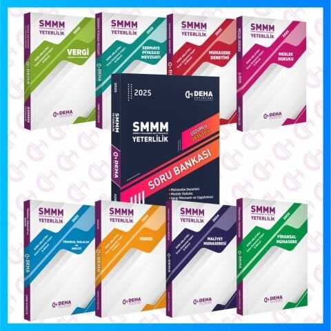 SMMM Yeterlilik Sınavına Hazırlık Konu Anlatım Seti & Çözümlü Soru Bankası Seti