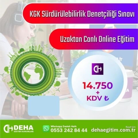 KGK Sürdürülebilirlik Denetçiliği Sınavı 2026/1
