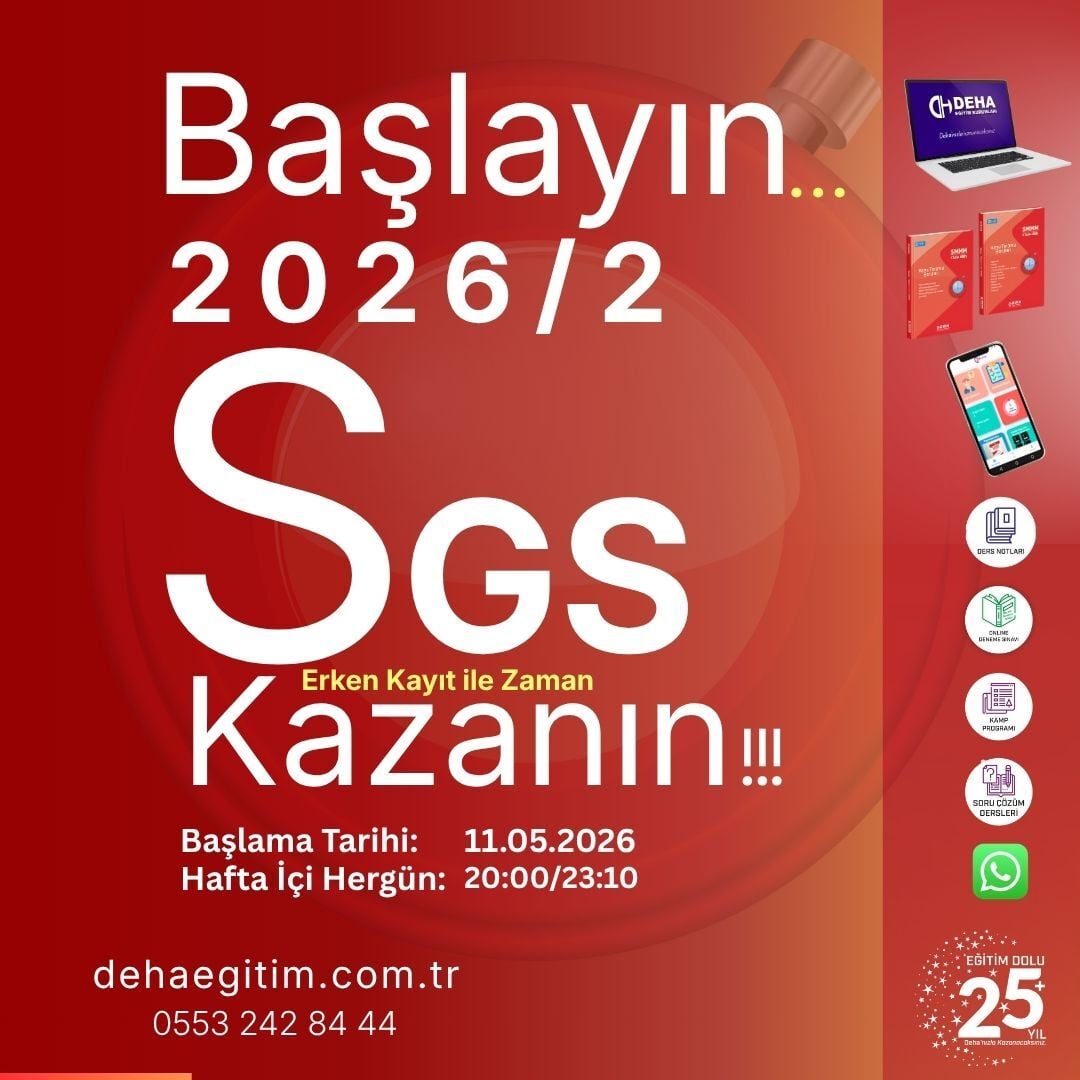 2026/2. Dönem SMMM Staja Giriş Sınavına Hazırlık Canlı + Kamp+ Videolu Eğitim (FULL PAKET)