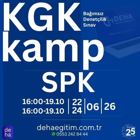 2026/1. Dönem KGK SPK CANLI KAMP