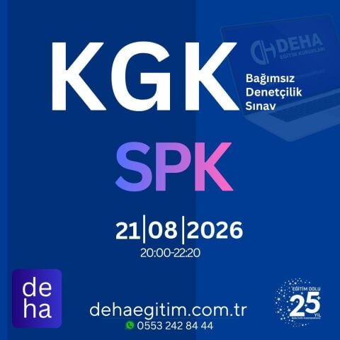 2026/2 Dönem KGK Sermaye Piyasası Mevzuatı Online Uzaktan Eğitim (FULL PAKET)
